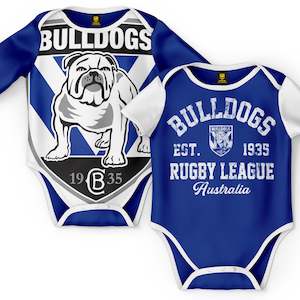 Nrl Bulldogs: NRL Bulldogs Infant 2pc Gift Set