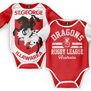 NRL Dragons Infant 2pc Gift Set