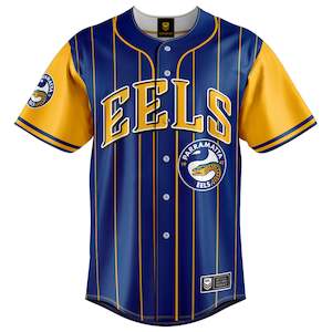 Nrl Eels: NRL Eels 'Slugger' Baseball Shirt