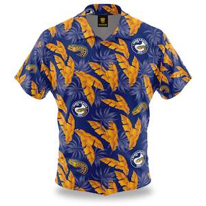 Nrl Eels: NRL Eels 'Paradise' Hawaiian Shirt