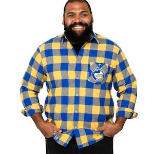 Nrl Eels: NRL Eels 'Lumberjack' Flannel Shirt