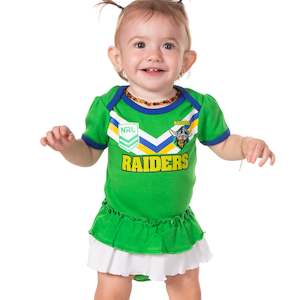 Nrl Raiders: NRL Raiders Girls Footysuit