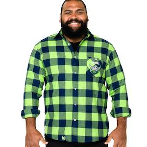 NRL Raiders 'Lumberjack' Flannel Shirt