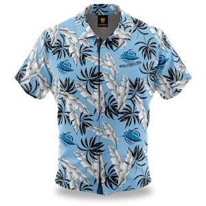 Nrl Cronulla Sharks: NRL Sharks 'Paradise' Hawaiian Shirt
