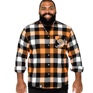 Nrl Wests Tigers: NRL Wests Tigers 'Lumberjack' Flannel Shirt