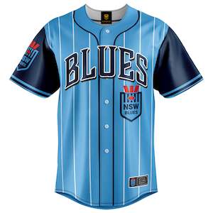 Nsw Blues: NSW Blues 'Slugger' Baseball Shirt