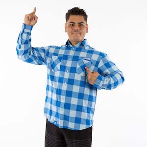 Nz Blues: NZ Blues 'Lumberjack' Flannel Shirt