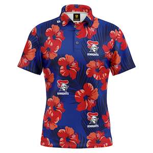 NRL Knights 'Aloha' Golf Polo