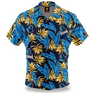 Nrl Titans: NRL Titans 'Paradise' Hawaiian Shirt
