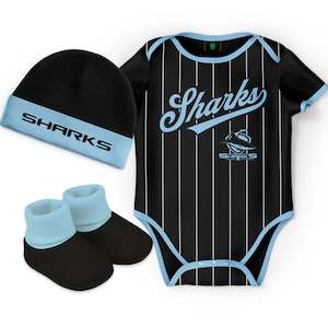 NRL Sharks 'Lullaby' 3pc Gift Set