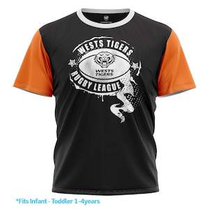 Nrl Wests Tigers: NRL Wests Tigers 'Preston' Toddlers Tee