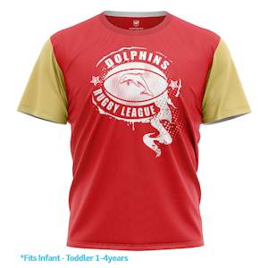 NRL Dolphins 'Preston' Toddlers Tee