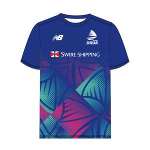 Super Rugby: Fiji Drua Players Training Tee