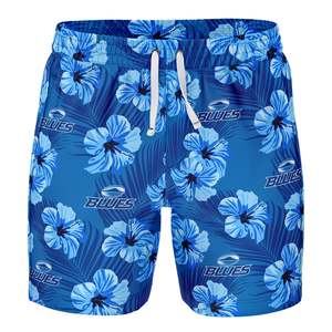 Super Rugby: NZ Blues 'Aloha' Volley Shorts