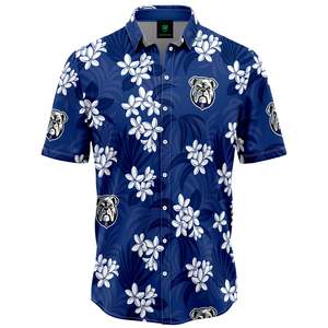 Nrl: NRL Bulldogs 'Reef' Hawaiian Shirt