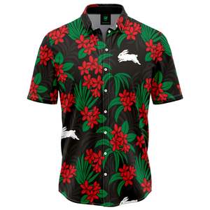 Nrl: NRL Rabbitohs 'Reef' Hawaiian Shirt