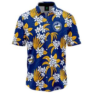 Nrl: NRL Eels 'Reef' Hawaiian Shirt