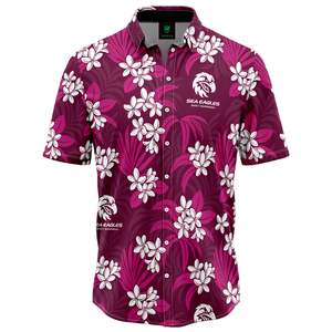 Nrl: NRL Sea Eagles 'Reef' Hawaiian Shirt