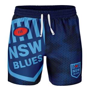 Nrl: NSW Blues 'Big Shot' Volley Shorts