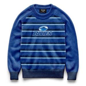 NZ Blues Kids 'Crossbar' Knitted Jumper