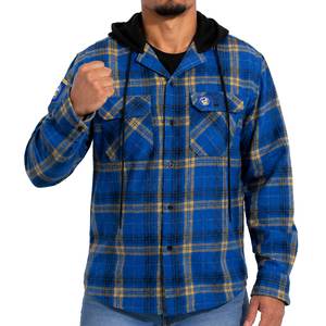 Nrl: NRL Eels 'Highland' Hooded Flannel Shirt