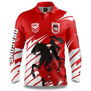 Nrl: NRL Dragons 'Ignition' Fishing Shirt - Adult