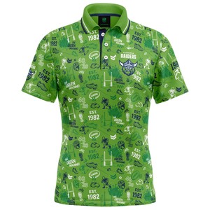 NRL Raiders 'Scrambler' Golf Polo