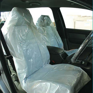 Covers: Non-Slip Seat Covers- White. Box of 200