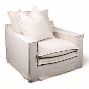 Chairs Lounge: Malta  Slipcover Lounge Chair
