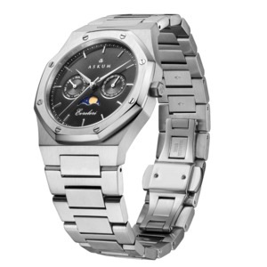 Men: Evreleri Chronograph - Silver Black