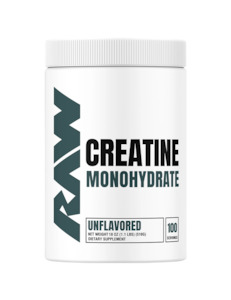 Muscle Building Supplements: Raw Nutrition Creatine Monohydrate