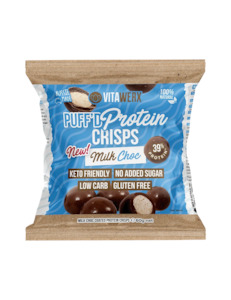 Vitawerx Puff’d Protein Crisps Milk Chocolate