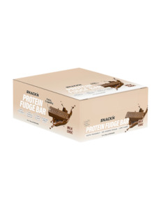 Protein Snacks: Snackn Milk Chocolate Protein Fudge Bar