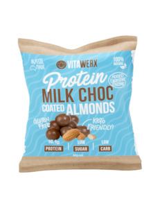 Protein Snacks: Vitawerx Protein Milk Chocolate Coated Treats