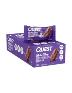 Protein Snacks: Quest Nutrition Bake Shop Chocolate Brownies