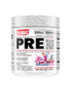 Gwp: Basic Supplements PRE (Random Flavour): Free Gift