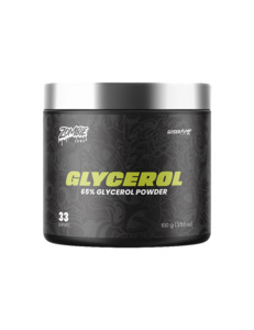 New Supplements: Zombie Labs Glycerol Powder