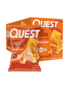 New Supplements: Quest Nutrition Cheese Crackers