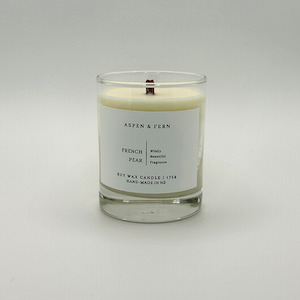 Products: FRENCH PEAR SCENTED CANDLE Aspen & Fern