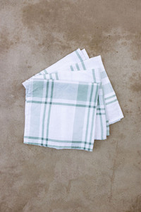 Products: PEPPERMINT SNOW French Flax Linen Napkins (set of four) Aspen & Fern