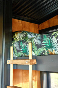 Products: Moonlit Ferns Linen Fitted Sheet