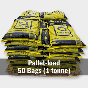 Products: Asphalt in a Bag - Pallet-Load of 50 Asphalt in a Bag