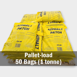 Asphalt Patch - Pallet-Load of 50 Asphalt in a Bag