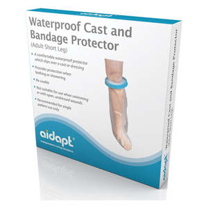 Bathroom And Toilet: Adult Leg Waterproof Shower Protector