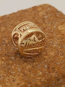 Wanaka Tree Gold Charm