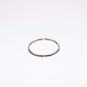 Contemporary Essentials 1: Sterling 1.2mm Plain Ring