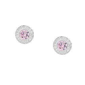 Ellani: Ellani Pink Stud Earrings