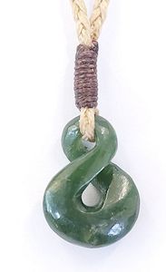 New Zealand Greenstone Petite Single Twist