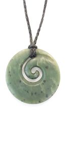 New Zealand Greenstone Koru