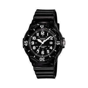 Casio Black Resin Analogue